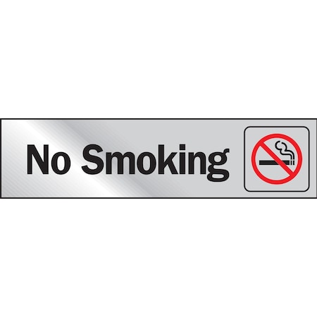 Hy-Ko 2X8 No Smoking Sign 2" x 8", 10PK A00472